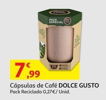 Auchan Cápsulas café dolce gusto promoção