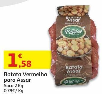 Auchan Batata vermelha para assar promoção