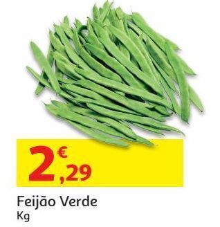 Auchan Feijão verde promoção