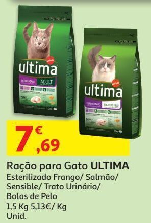 Ração gato ultima