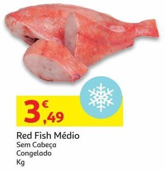 Auchan Red/fish medio congelado promoção