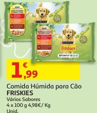 Comida húmida cão ad friskies