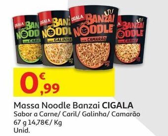 Massa noodles cigala