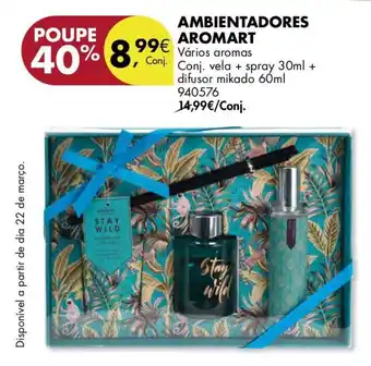 Pingo Doce Ambientadores Aromart promoção