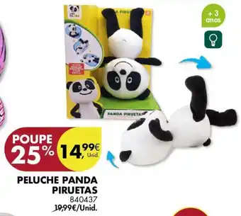 Pingo Doce Peluche Panda Piruetas promoção