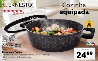 Lidl Ernesto Tacho com Tampa 28cm promoção