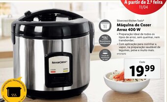 Lidl Silvercrest Kitchen Tools Máquina de Cozer Arroz 400W promoção