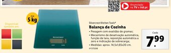Lidl Silvercrest Kitchen Tools Balança de Cozinha promoção