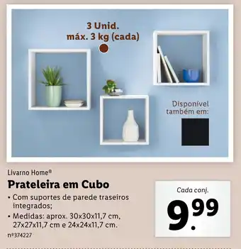 Livarno Home Prateleira em Cubo