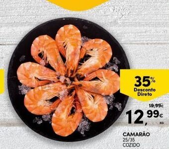 Continente Bom dia Camarão promoção