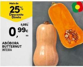 Continente Bom dia Abóbora promoção