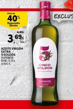 Continente Bom dia Azeite virgem promoção