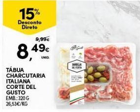 Presunto corte del gusto
