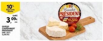 Continente Bom dia Queijos président promoção