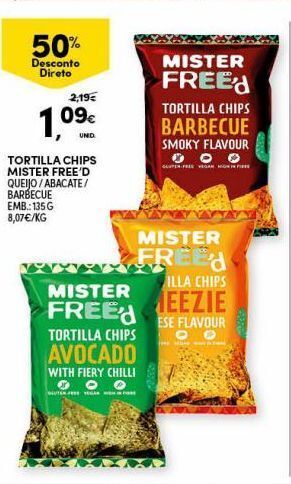 Continente Bom dia Tortilhas chips promoção