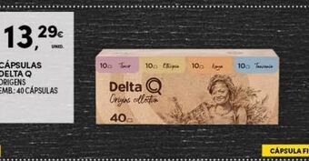 Continente Bom dia Cápsulas de café delta q promoção