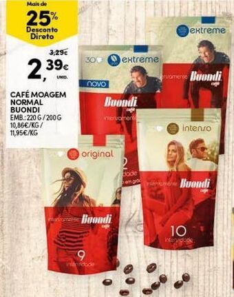 Continente Bom dia Café buondi promoção