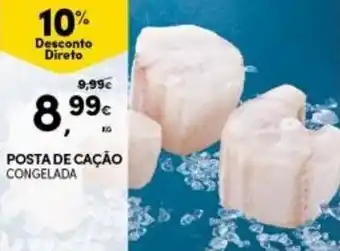 Continente Posta de Cação Congelada promoção