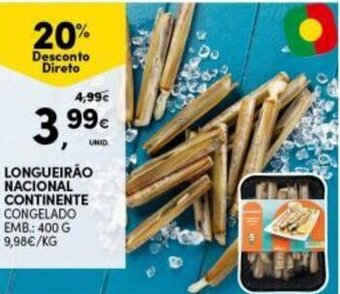 Continente Longueirão Nacional Continente 400g promoção