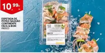 Continente Espatada de Pota Salmão Continente Fácil & Bom Fresco promoção