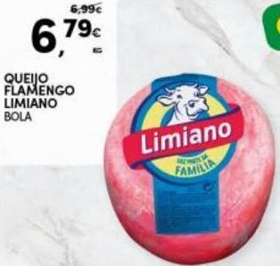 Continente Queijo Flamengo Limiano Bola promoção
