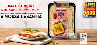 Continente Lasanha Bolonhesa Continente 1kg promoção