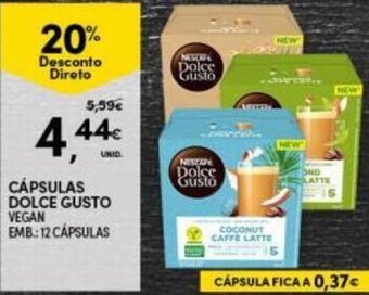 Continente Cápsulas Dolce Gusto 12 Cápsulas promoção