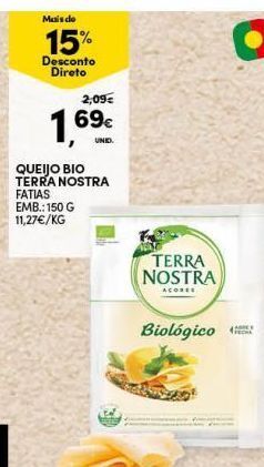 Continente Bom dia Queijos terra nostra promoção