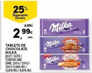 Continente Bom dia Chocolates milka promoção