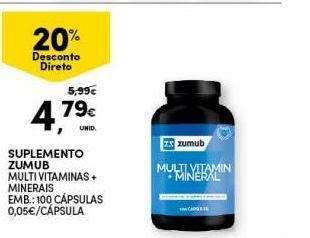Continente Bom dia Suplementos nutricionais promoção