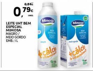 Continente Bom dia Leite mimosa promoção
