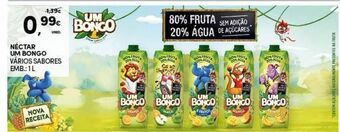 Continente Bom dia Néctar um bongo promoção