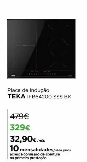Placa de cozinha teka