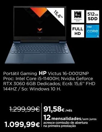 El Corte Inglés Computador portátil hp promoção