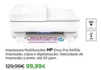El Corte Inglés Impressora multifuncional hp promoção