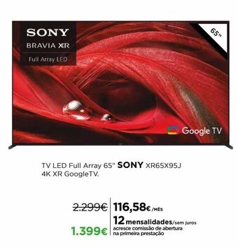 El Corte Inglés Smart tv sony promoção