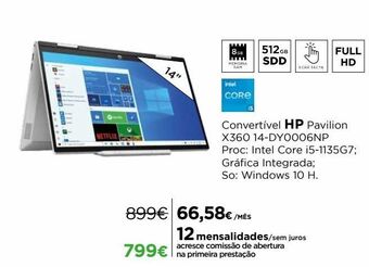 El Corte Inglés Computador portátil hp promoção