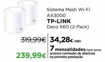 El Corte Inglés Wifi tp-link promoção