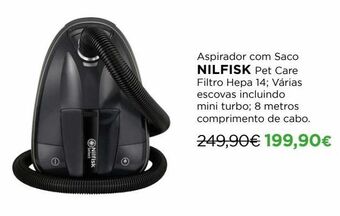 El Corte Inglés Aspirador de pó nilfisk promoção