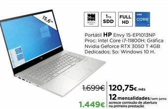 El Corte Inglés Computador portátil hp promoção