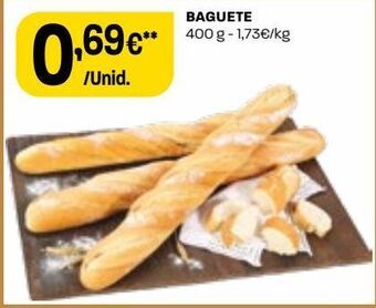 Intermarché Baguette promoção