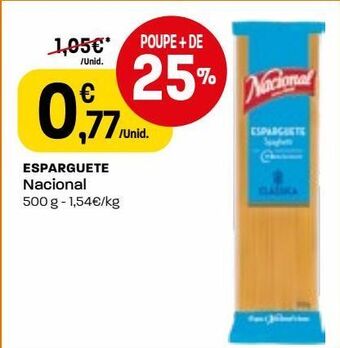Intermarché Esparguete nacional promoção