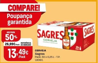 Intermarché Cerveja sagres promoção