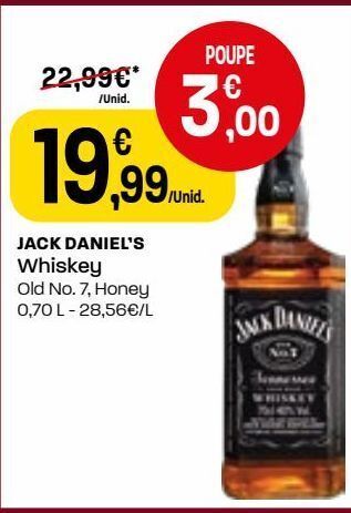 Intermarché Uísque jack daniel's promoção