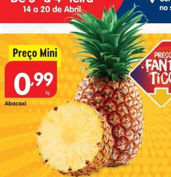 Minipreço Abacaxi promoção