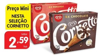 Minipreço Cornetto promoção
