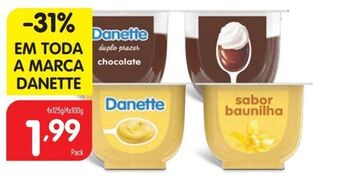 Minipreço Sobremesas lácteas danette promoção