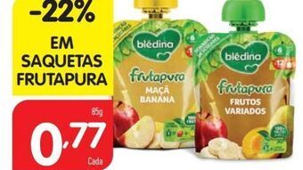 Minipreço Polpa de frutas blédina promoção