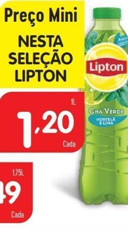 Minipreço Chá gelado lipton promoção