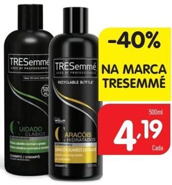 Minipreço Produtos para o cabelo tresemmé promoção